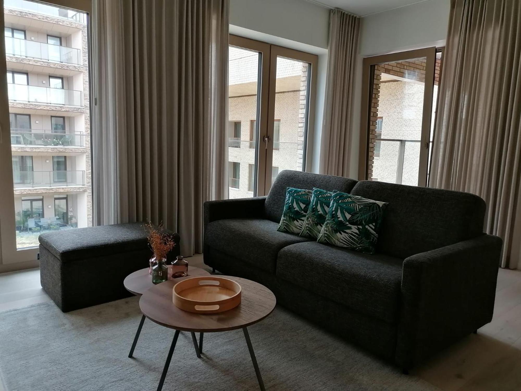 Bartine - Modern And Spacious Flat Near The Sea, Free Parking Space Oostende Ngoại thất bức ảnh
